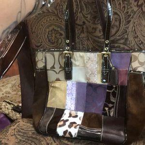 Coach patchwork